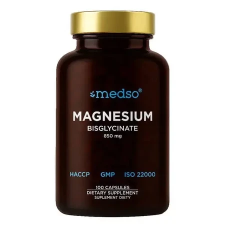Medso Magnesium Bisglycinate (бисглицинат магния), твердые капсулы, 100 шт.: цены и характеристики