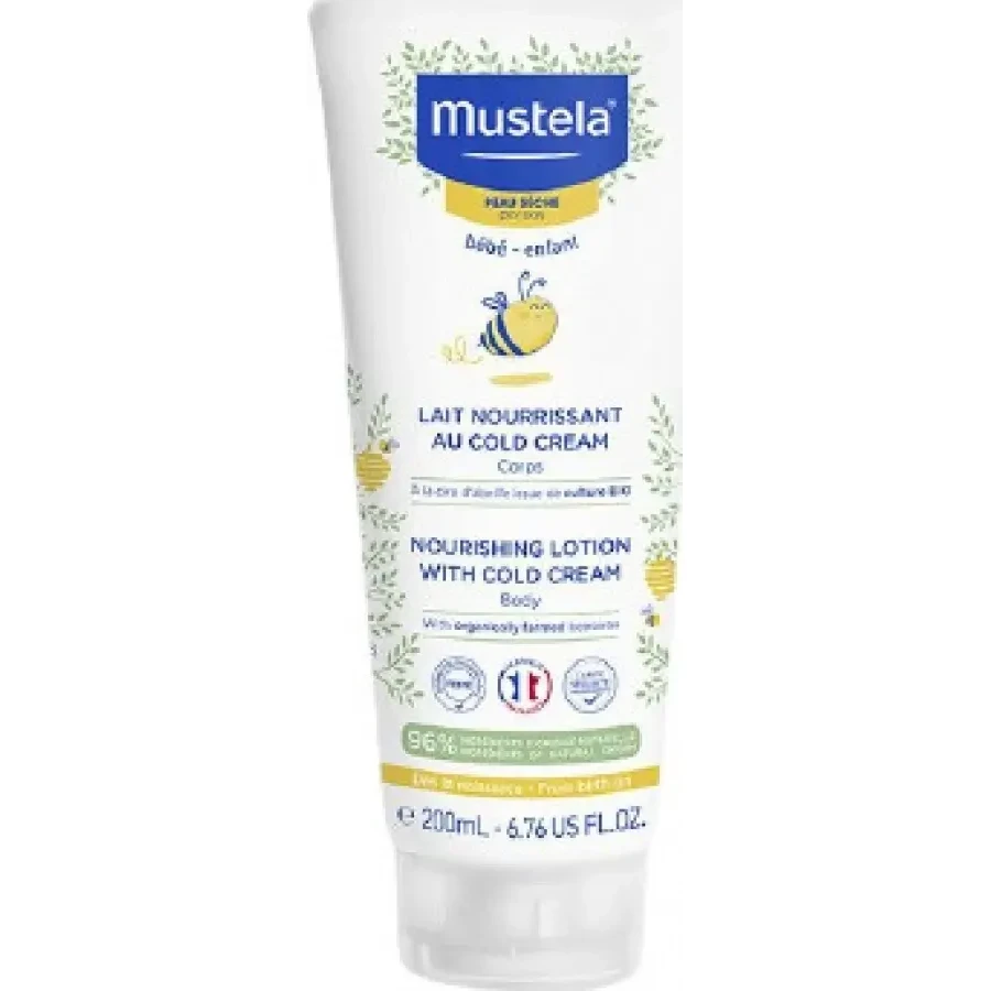 MUSTELA Bebe Nourishing Cream With Cold Cream Baby — увлажняющий крем для лица при сухости кожи 40 мл: цены и характеристики