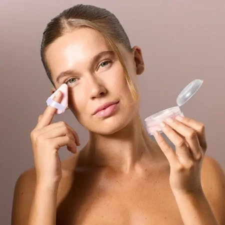Gosh, Bake’n’Set, розсипчаста пудра в баночці, 001 Soft Pink, 15 г: ціни та характеристики