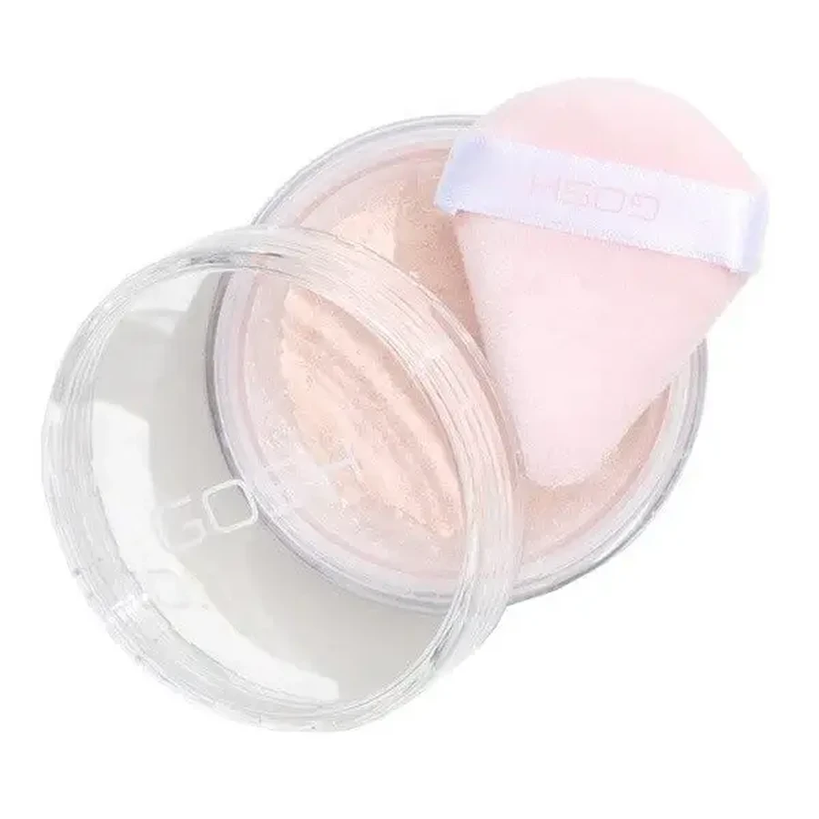 Gosh, Bake’n’Set, розсипчаста пудра в баночці, 001 Soft Pink, 15 г: ціни та характеристики