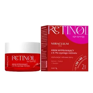 Miraculum Retinol Age-Synergy, ночной крем для лица с 0,1% ретинолом, 50 мл