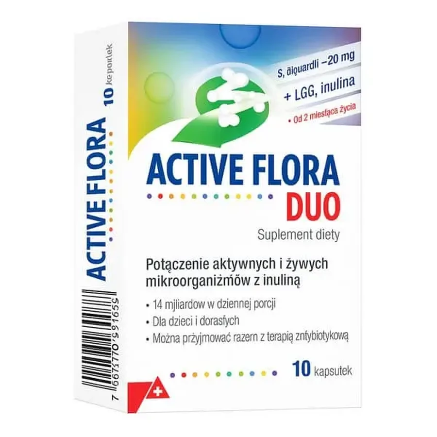 Active Flora Duo, капсулы, 10 шт.: цены и характеристики