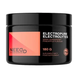 Needed ElectroPure Electrolytes, смак ананаса, 180 г