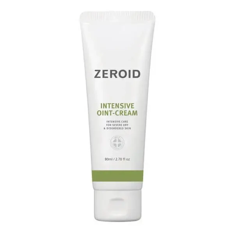 Zeroid Intensive Oint Cream, живильний захисний крем для дуже сухої та шорсткої шкіри, 80 мл: ціни та характеристики