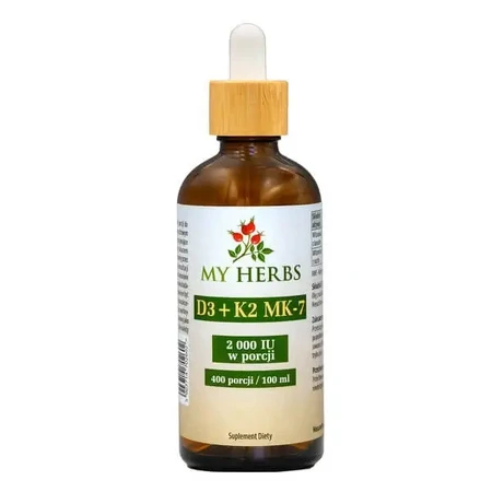 Bio Herbs D3 + K2 MK-7, жидкость, 100 мл: цены и характеристики
