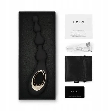 Lelo Soraya Beads Black, анальный массажер, 1 шт.: цены и характеристики