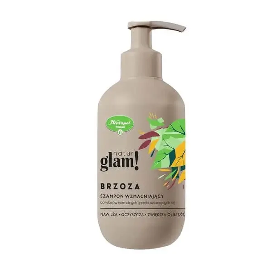 Natur Glam!, шампунь для волосся, Береза, 300 мл: ціни та характеристики