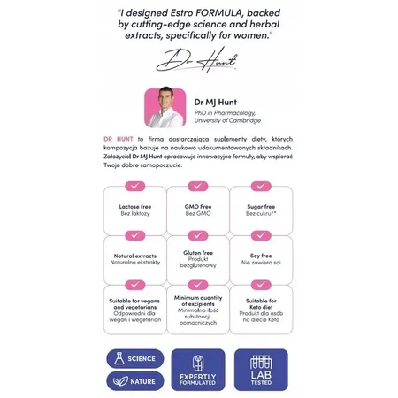 Dr Hunt Estro Formula, капсулы, 30 шт.,: цены и характеристики