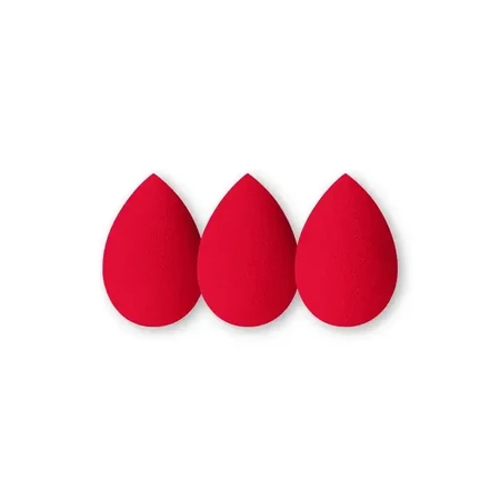 Ibra Makeup Blender Sponge, губки для макияжа, красные, 3 шт.: цены и характеристики