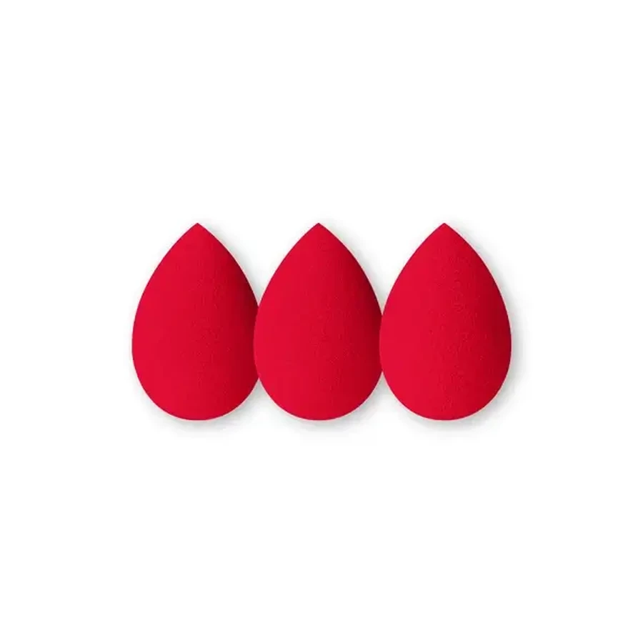 Ibra Makeup Blender Sponge, губки для макияжа, красные, 3 шт.: цены и характеристики