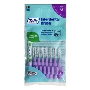 TePe Original, межзубные щетки, фиолетовые (1,1 мм), 8 шт.