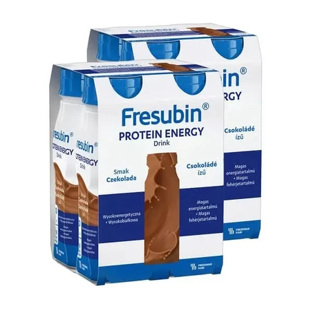 Набір із 2-х пляшок Fresubin Protein Energy Drink, напій із шоколадним смаком, 4 × 200 мл: ціни та характеристики