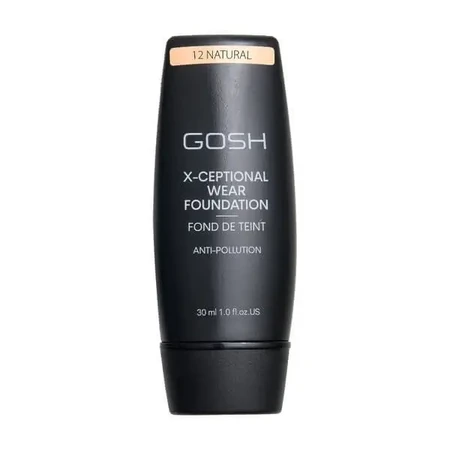 Gosh X-Ceptional Wear, стойкий тональный крем, оттенок 12 Natural, 35 мл: цены и характеристики