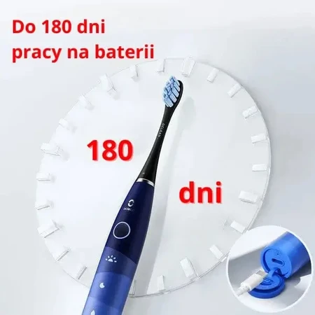 Oclean Flow S, звуковая зубная щетка с 3 насадками, черная, 1 шт.: цены и характеристики