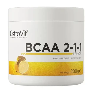 Ostrovit BCAA 2-1-1, лимонный вкус, порошок, 200 г
