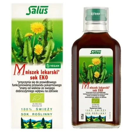Salus, сок одуванчика (эко), жидкий, 200 мл: цены и характеристики