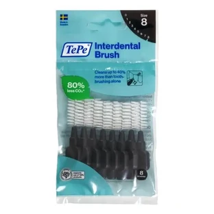 TePe Original, міжзубні щіточки, чорні (1,5 мм), 8 шт.