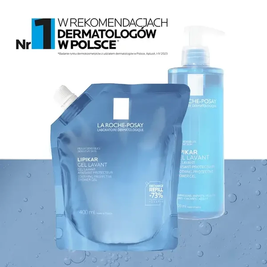 Набор La Roche-Posay, Lipikar Gel Lavant, очищающий гель, 400 мл + запасная упаковка, 400 мл: цены и характеристики