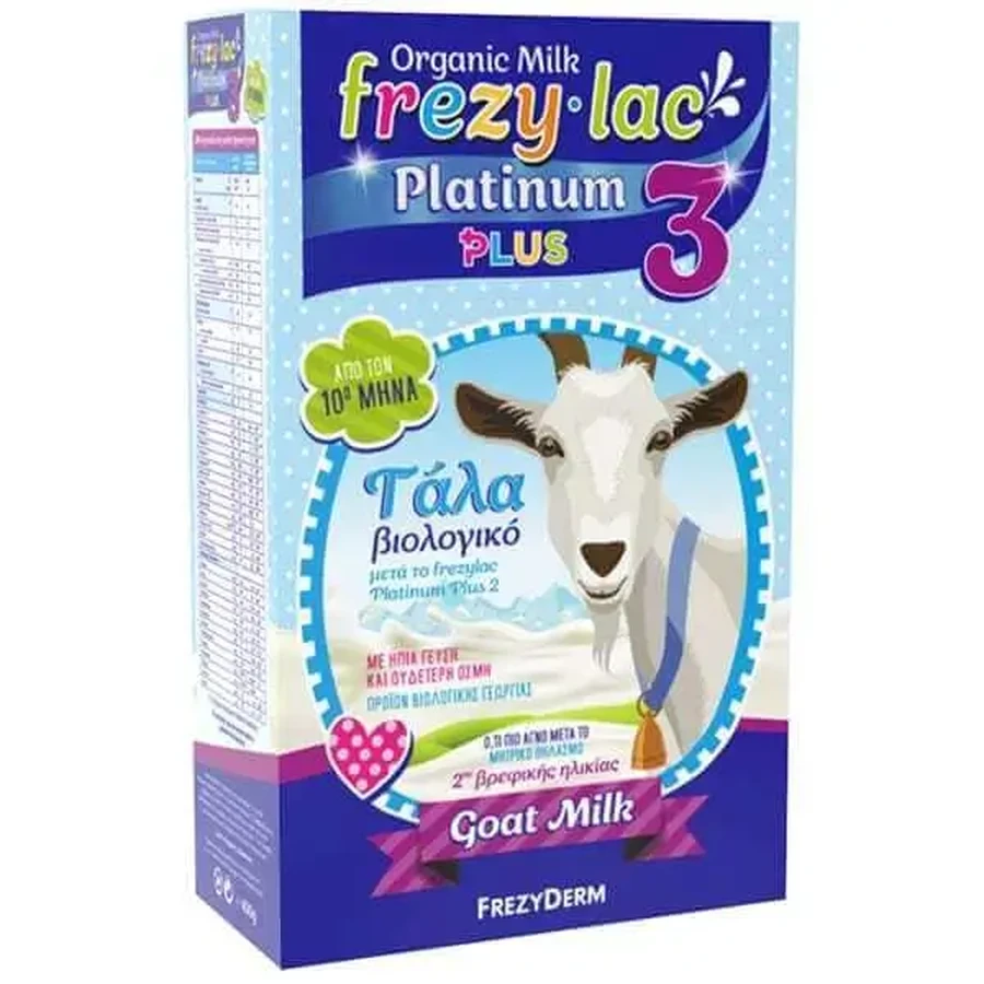 FREZYLAC Platinum Plus 3 Органическое козье молоко для детей от 10 месяцев 400 г: цены и характеристики