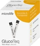 MICROLIFE GlocoTeq BGS 200 Тест-полоски для определения уровня глюкозы в крови, 50 шт.
