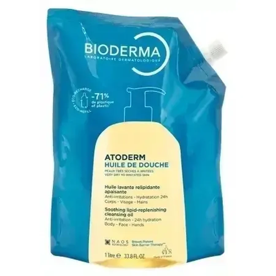 Bioderma Atoderm Huile De Douche Eco Refill — масло для душа...: цены и характеристики