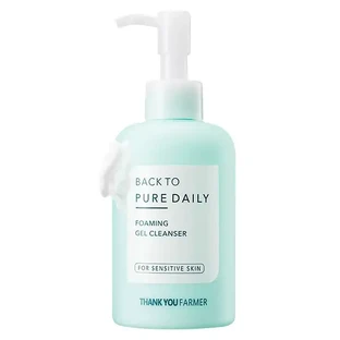 Thank You Farmer | Back To Pure Daily Foaming Gel Cleanser | Пенистый гель для умывания с высоким содержанием увлажняющих компонентов | 200 мл