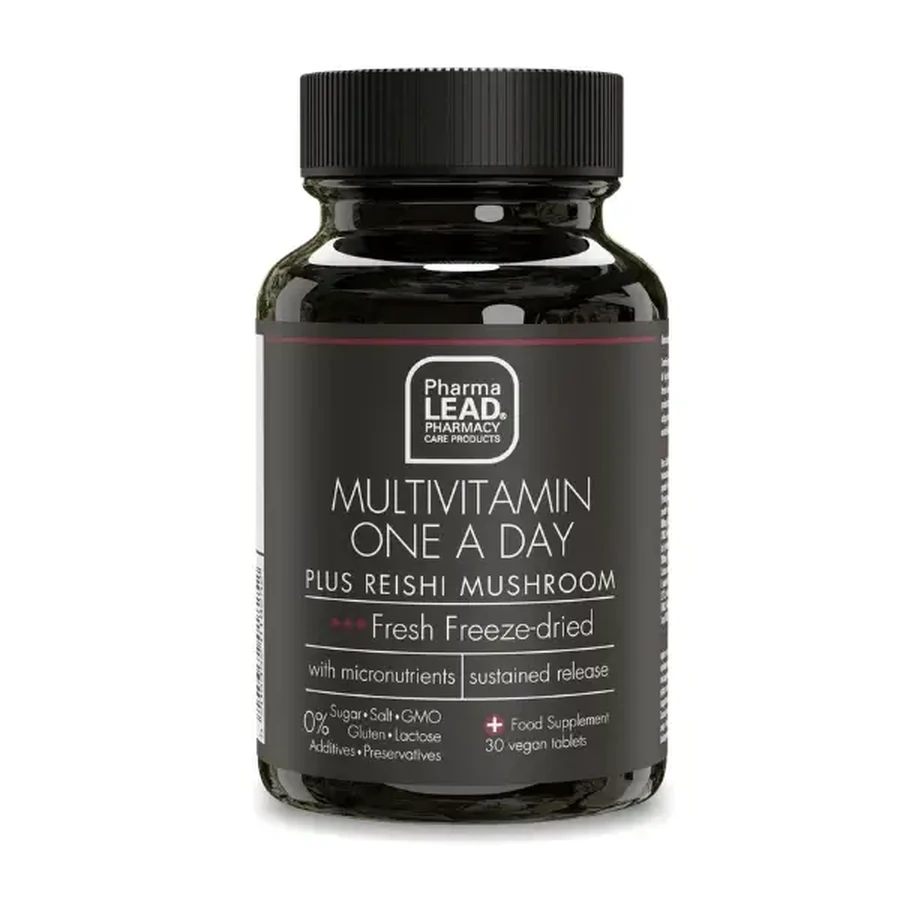 Pharmalead | Мультивитамины One A Day Plus с грибом рейши | 30 вегетарианских таблеток: цены и характеристики