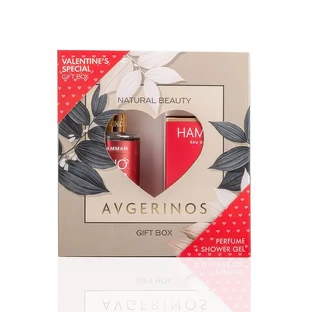 Avgerinos Cosmetics | Акция: специальный подарочный набор ко Дню святого Валентина для женщин: парфюмерная вода «Hammam» 50 мл и гель для душа «Hammam» 300 мл | 1 набор