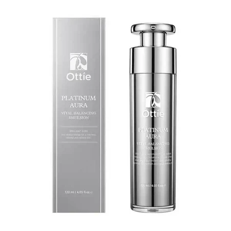Ottie Platinum Aura Nutri-Intensive Serum, антивозрастная сыворотка для лица с платиной, 40 мл: цены и характеристики