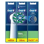 Oral-B, Cross Action, сменные насадки, 6 шт.: цены и характеристики