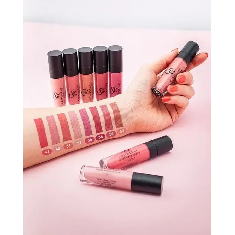 Golden Rose Longstay Liquid Matte Lipstick, матовая жидкая помада, 19, 5,5 мл: цены и характеристики