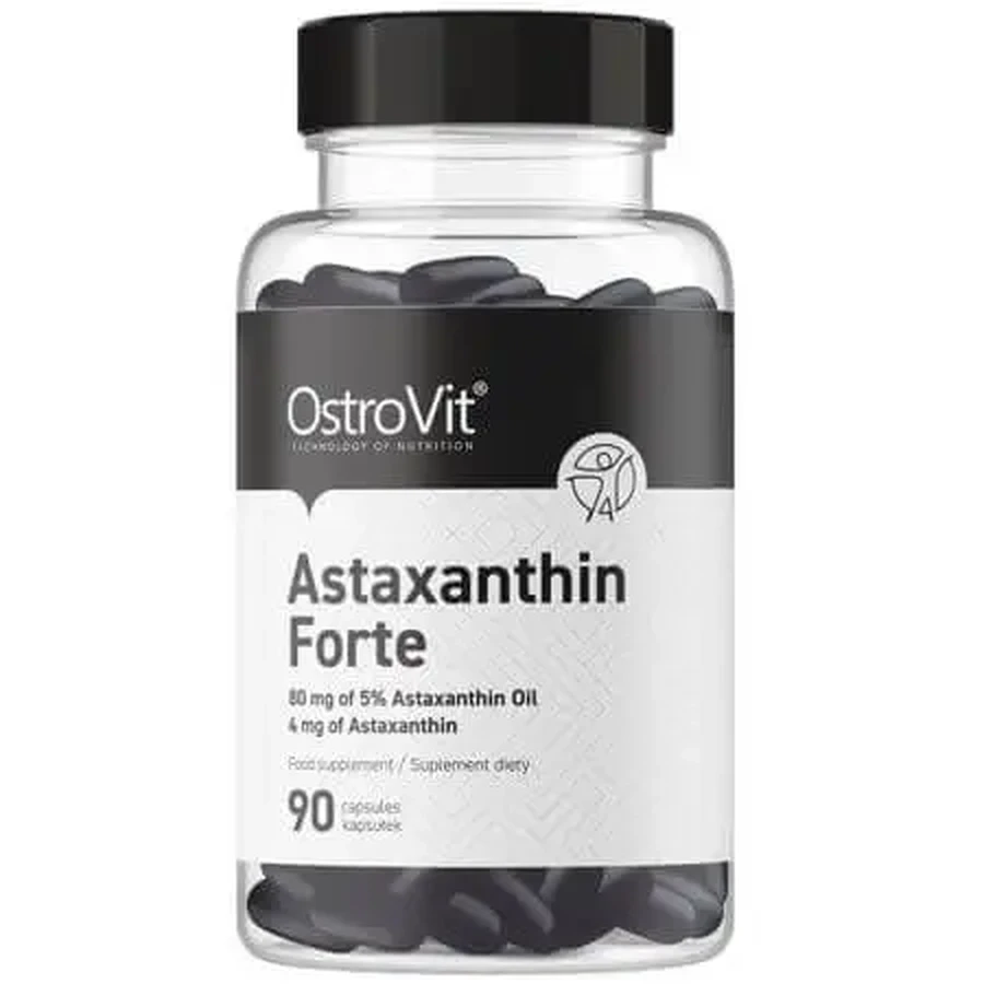 Астаксантин Форте, 90 капсул, OstroVit: цены и характеристики