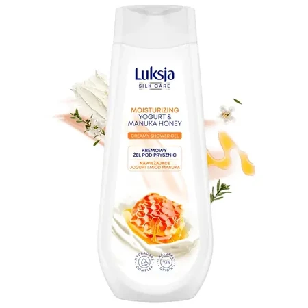 Luksja Silk Care, гель для душу, «Йогурт та мед манука», 500 мл: ціни та характеристики