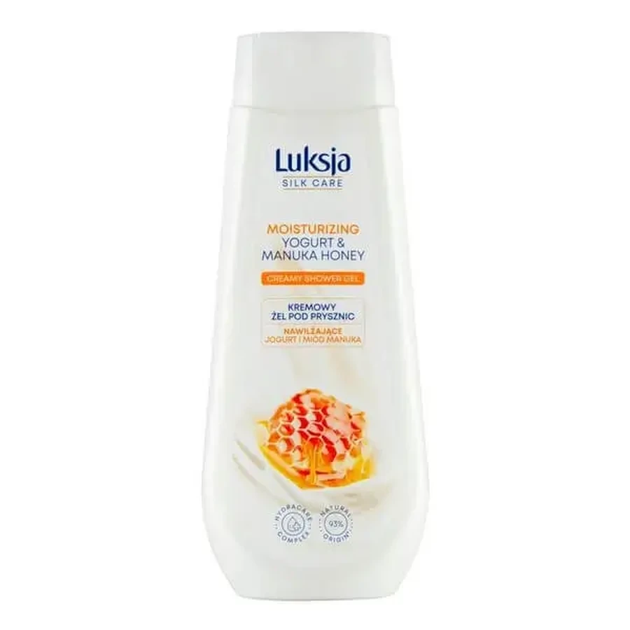 Luksja Silk Care, гель для душу, «Йогурт та мед манука», 500 мл: ціни та характеристики