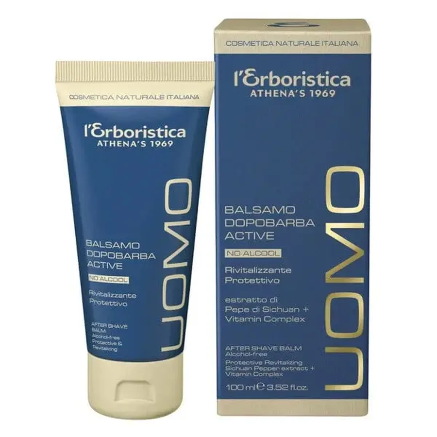 L'Erboristica Uomo Active, бальзам после бритья, 100 мл: цены и характеристики