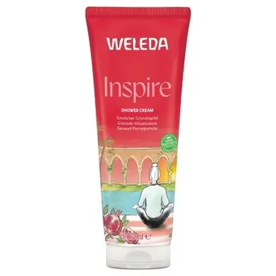 Weleda Inspire Крем для душу з гранатом Voluptuous 200 мл: ціни та характеристики