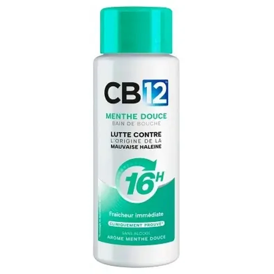 CB12 Ополіскувач для ротової порожнини з ніжним м’ятним ароматом, 12 годин, 250 мл: ціни та характеристики