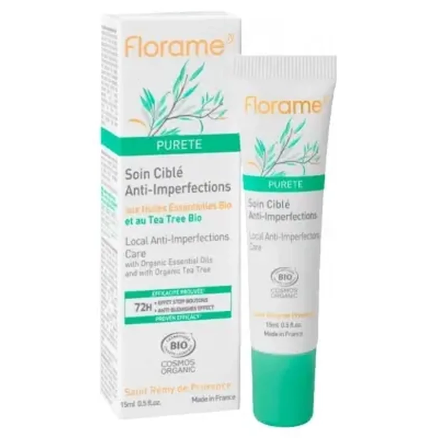 Florame Pureté — органическое средство для целенаправленного устранения недостатков кожи, 15 мл: цены и характеристики