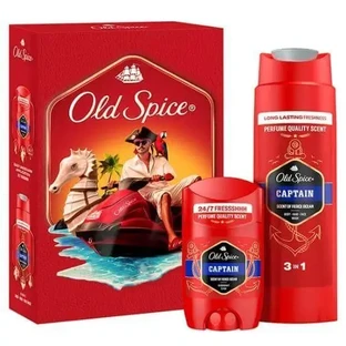 POLD SPICE XMS25 Promo Modern Captain: дезодорант-стік, 50 мл, гель для душу та шампунь, 250 мл