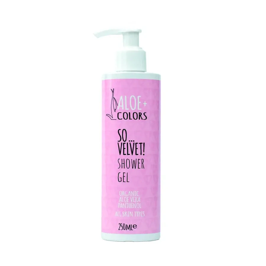 ALOE+ COLORS So Velvet! Гель для душа Мягкий и увлажняющий гель для душа с пудровым ароматом, 250 мл: цены и характеристики