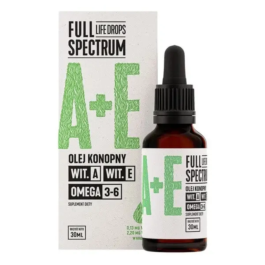 Full Spectrum Витамин А + Е, капли, 30 мл: цены и характеристики