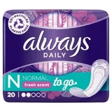 Женские гигиенические прокладки ALWAYS Normal Fresh, по одной в упаковке, 20 шт.