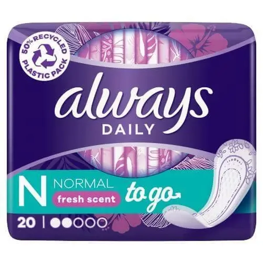 Женские гигиенические прокладки ALWAYS Normal Fresh, по одной в упаковке, 20 шт.: цены и характеристики