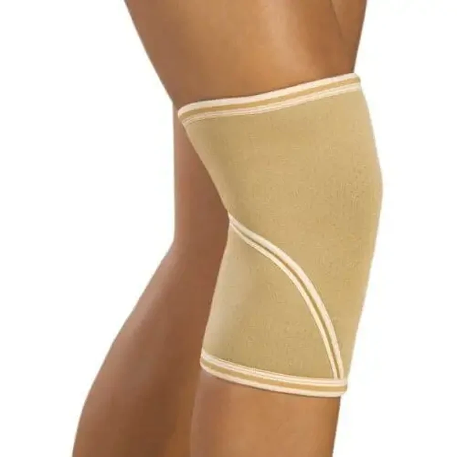 ANATOMIC HELP 3020 Простий колінний бандаж із застібкою, чорний, великий розмір: ціни та характеристики