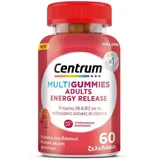 Centrum | MultiGummies Adult Energy Release Мультивітаміни | 60 гелевих капсул