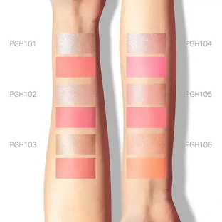 J.Cat Beauty 2 в 1 Piece of Cake Blush + Highlighter, рум'яна та хайлайтер 2 в 1 104 Having Fairy Good Day, 12,1 г