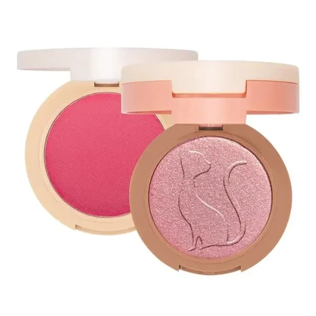 J.Cat Beauty 2 в 1 Piece of Cake Blush + Highlighter, рум'яна та хайлайтер 2 в 1 104 Having Fairy Good Day, 12,1 г: ціни та характеристики