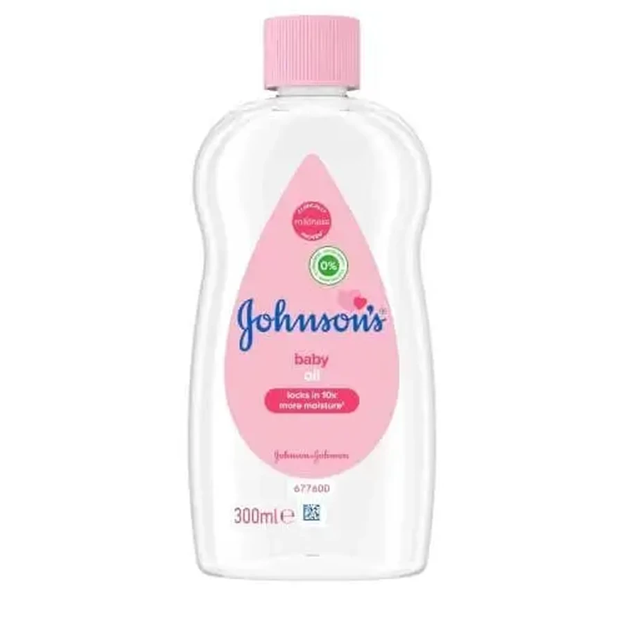 JOHNSON & JOHNSON Johnson's Baby Oil Зволожуюча олія для немовлят та дорослих 300 мл: ціни та характеристики