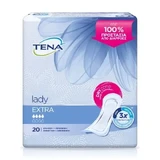 Гигиенические салфетки TENA Lady Extra с повышенной впитывающей способностью, 10 штук