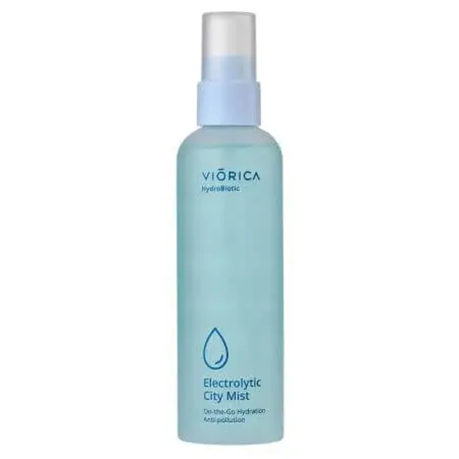 Зволожуючий спрей для обличчя Electrolityc City Mist HydroBiotic, 125 мл, Viorica: ціни та характеристики